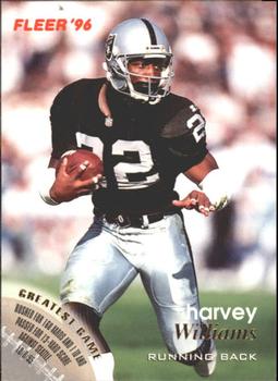 Harvey Williams Oakland Raiders 1996 Fleer NFL #104